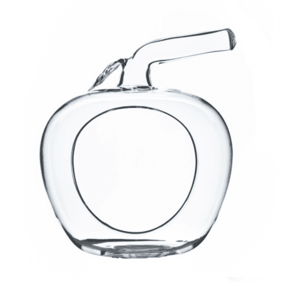 Clear Apple Glass Terrarium