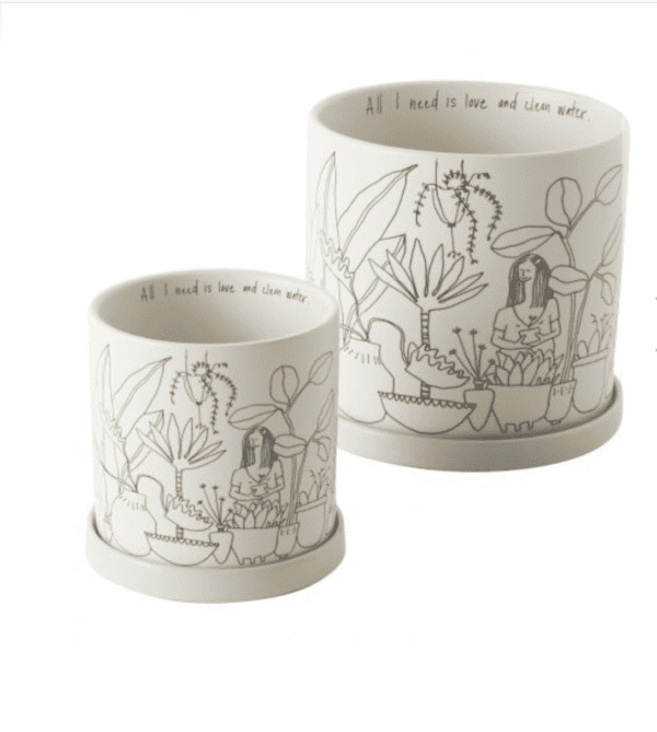 4.75" Plant Lady Pot