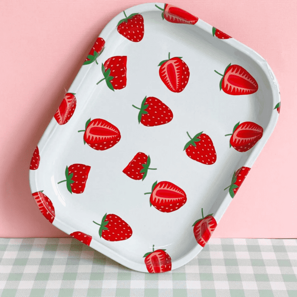 Mini Strawberry Rolling Tray