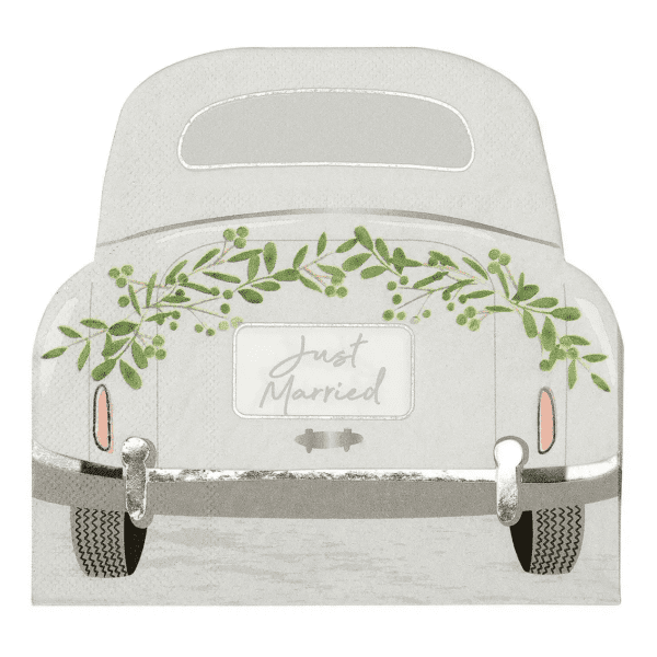 Just Married' Wedding Napkins