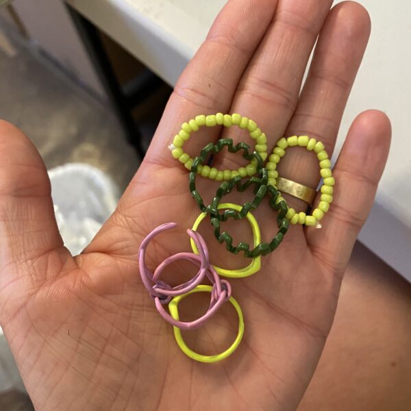 Ring - $5 (Acrylic or Metal)