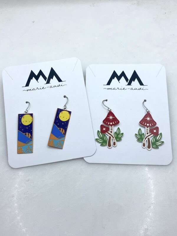 Marie Auvi Colorful Earrings