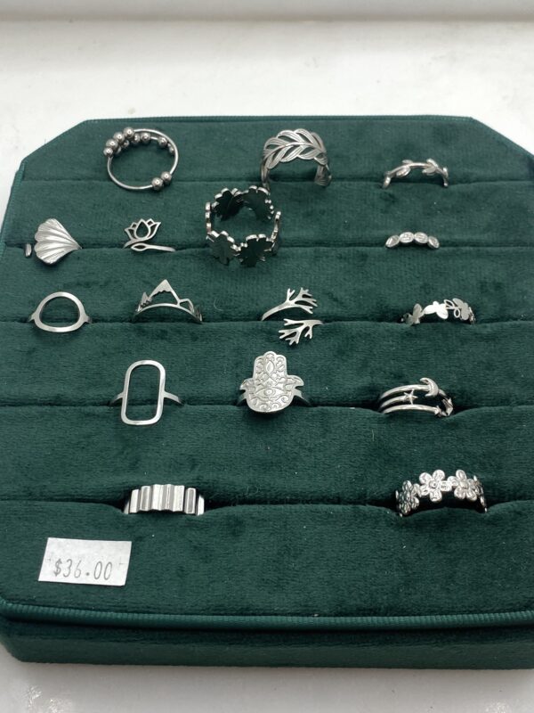 Marie Auvi Steel Ring