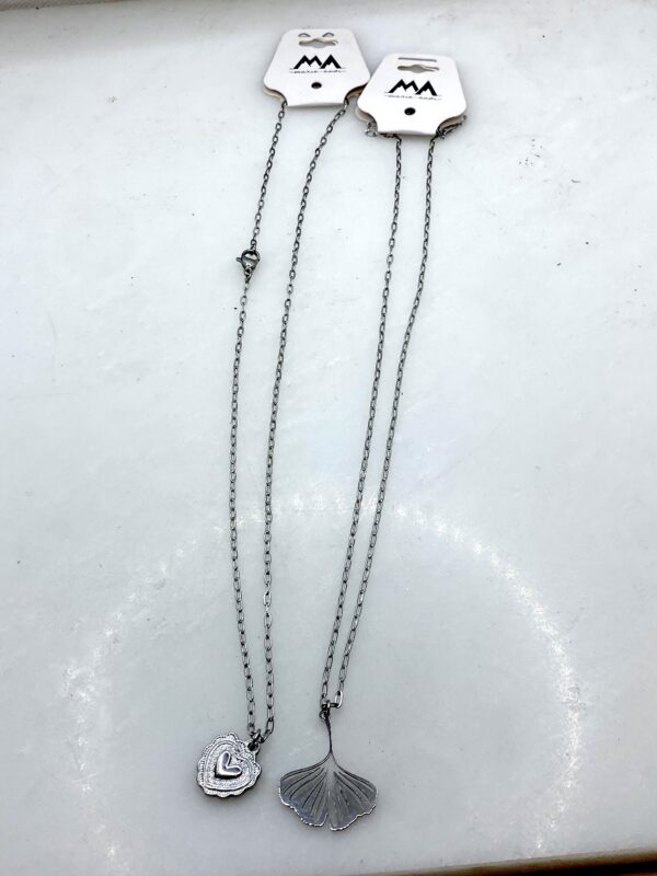 Marie Auvi Silver Necklace