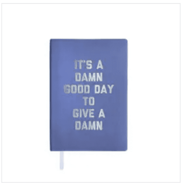 It's A Damn Good Day Journal - Periwinkle