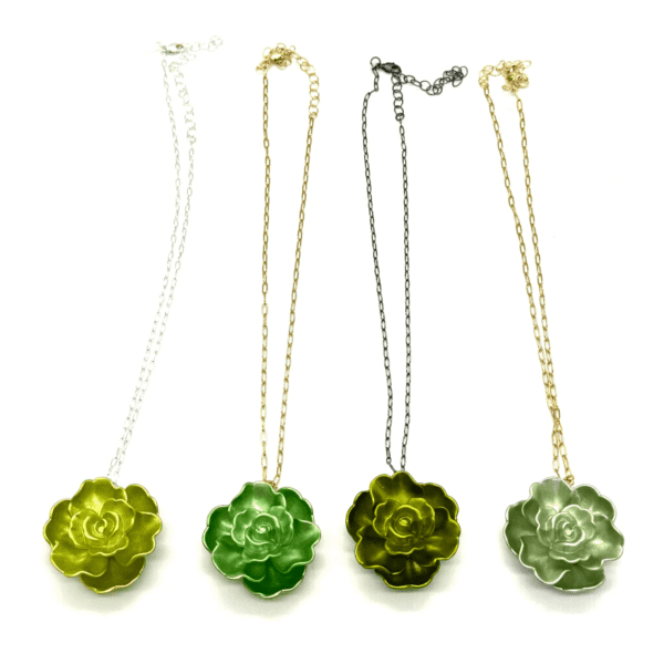 Large Succulent Necklace