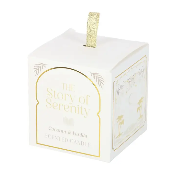 Coconut & Vanilla Candle - The Story of Serenity - Image 4