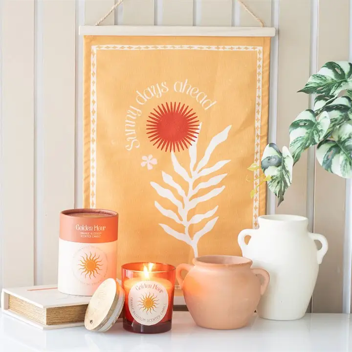 Golden Hour Orange Blossom Candle - Image 4